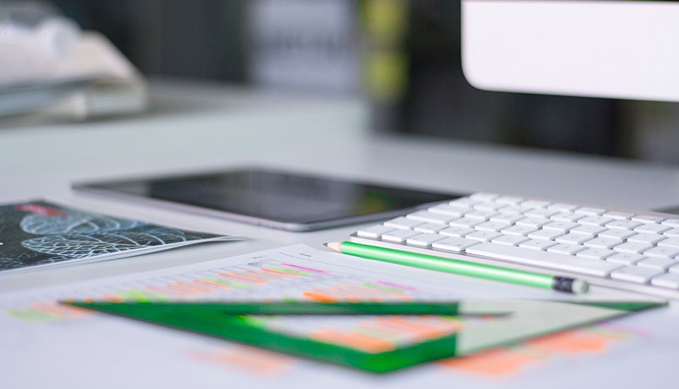 items on a desk